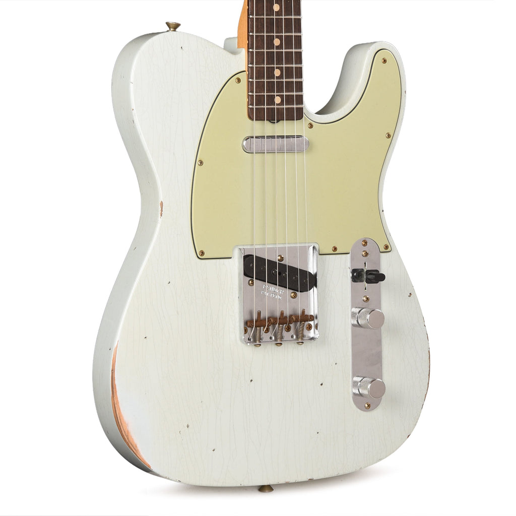Fender Custom Shop Limited Edition 1963 Telecaster Relic Faded/Aged Sonic Blue - MusicMarket