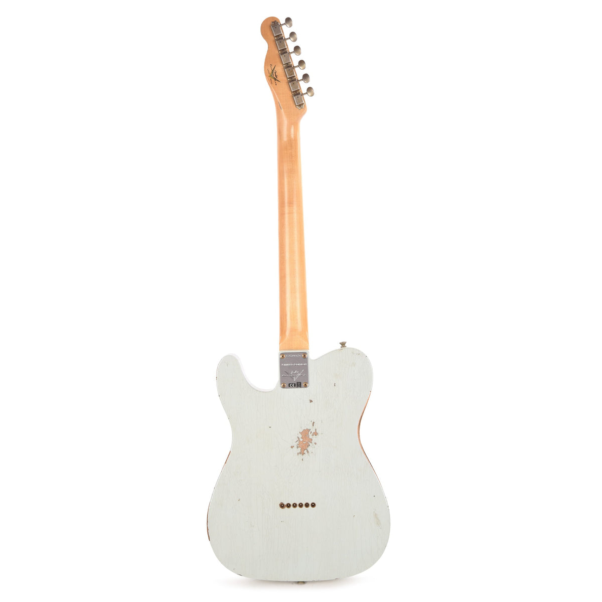 Fender Custom Shop Limited Edition 1963 Telecaster Relic Faded/Aged Sonic Blue - View 5 | MusicMarket