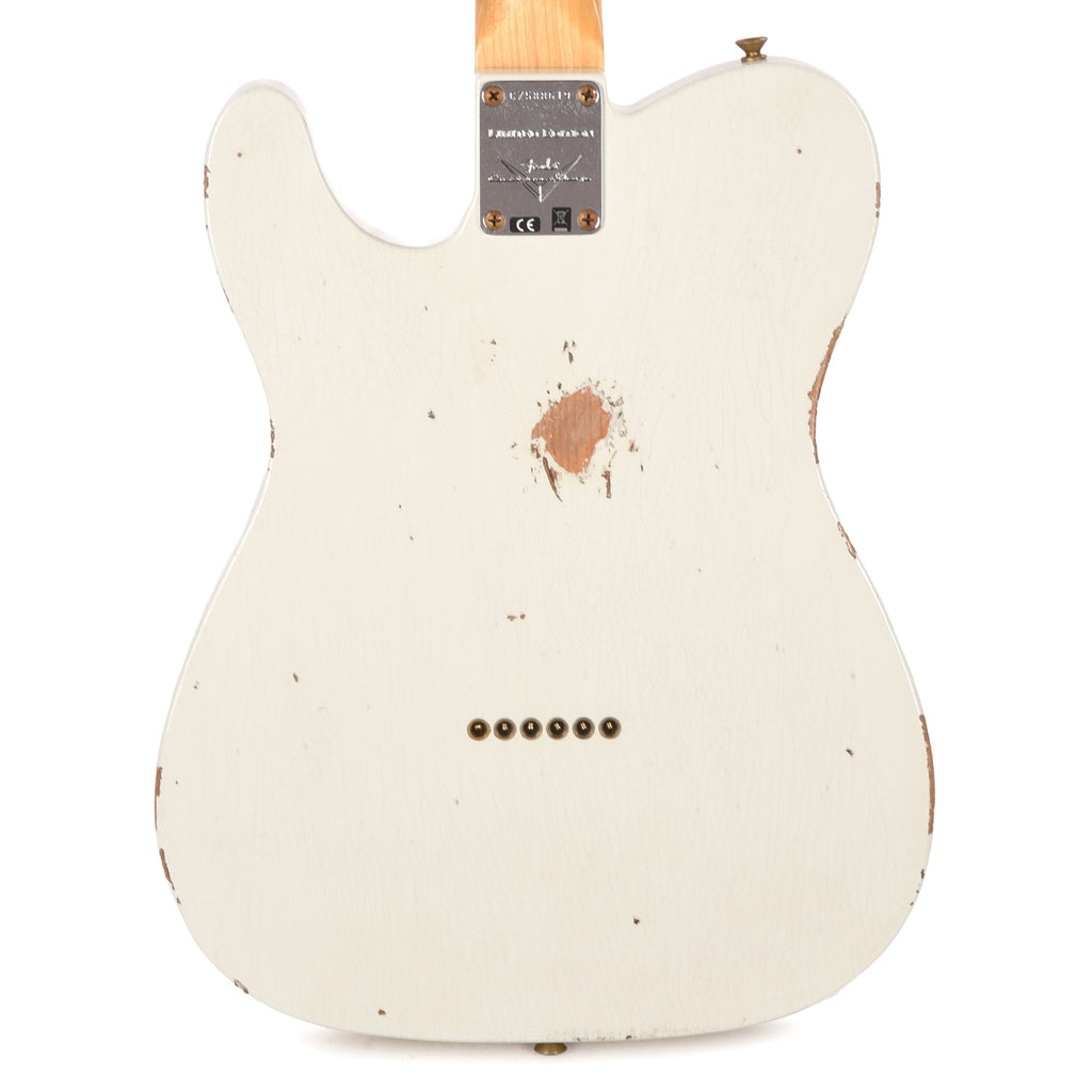 Fender Custom Shop Limited Edition 1963 Telecaster Relic Olympic White - View 3 | MusicMarket