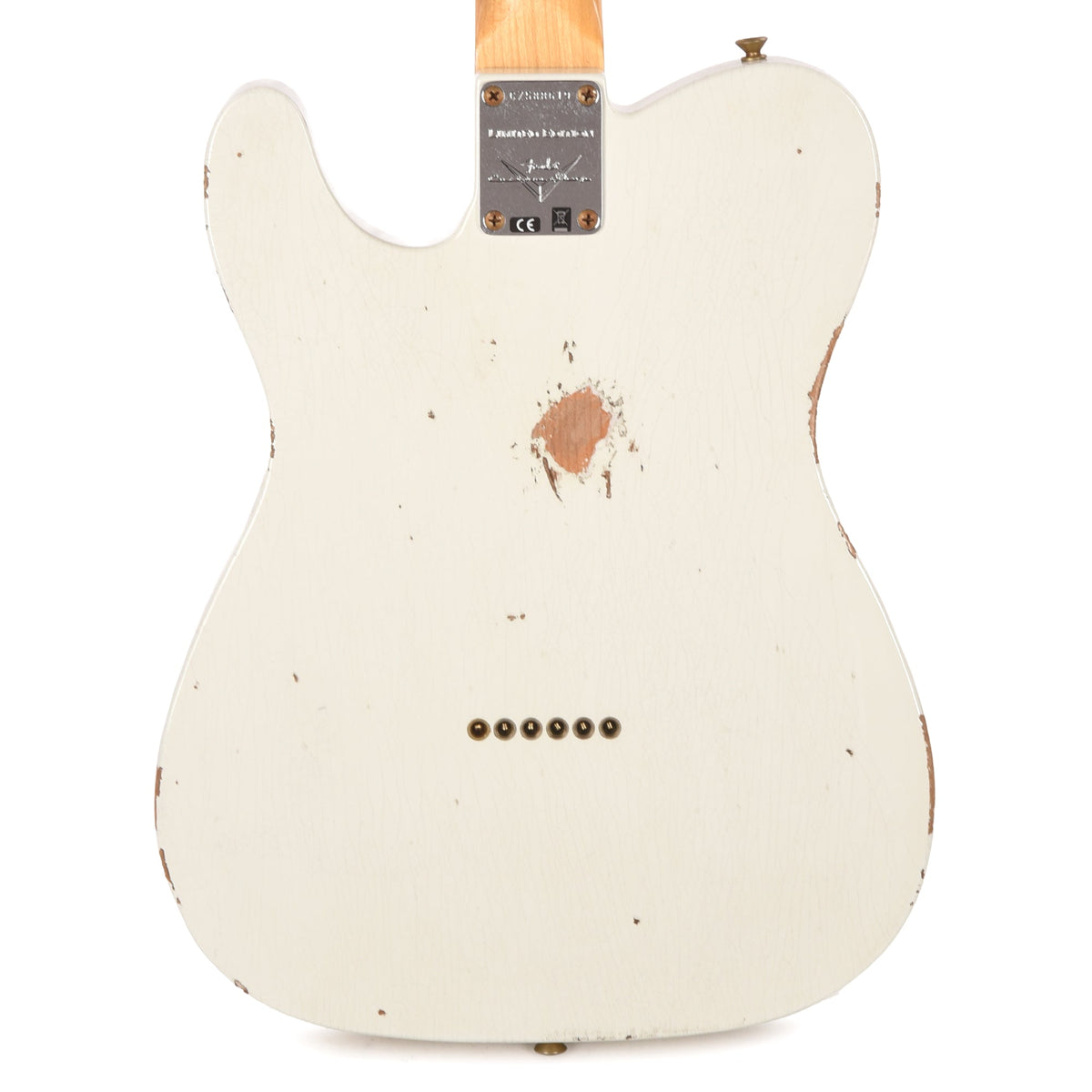 Fender Custom Shop Limited Edition 1963 Telecaster Relic Olympic White - View 3 | MusicMarket