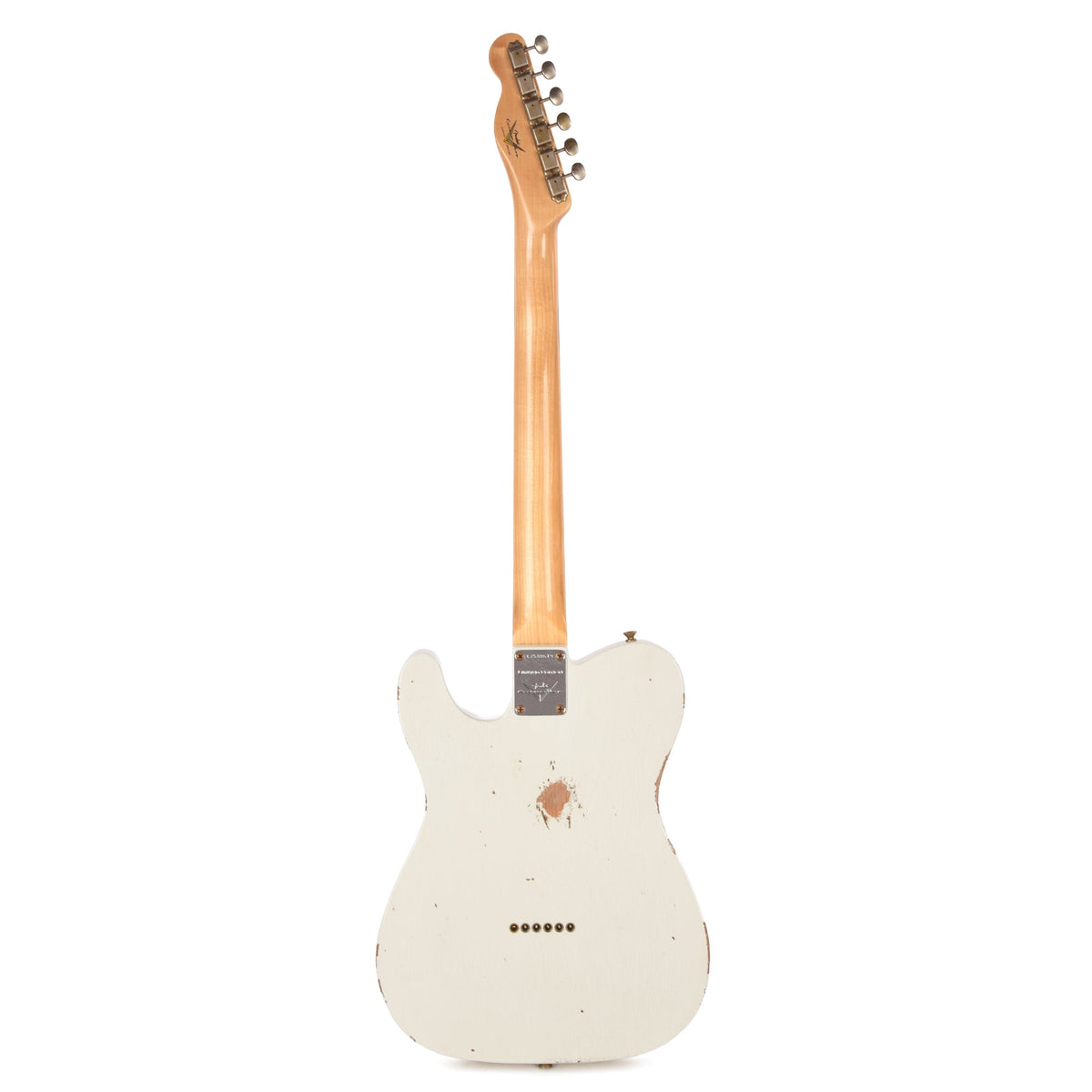 Fender Custom Shop Limited Edition 1963 Telecaster Relic Olympic White - View 5 | MusicMarket