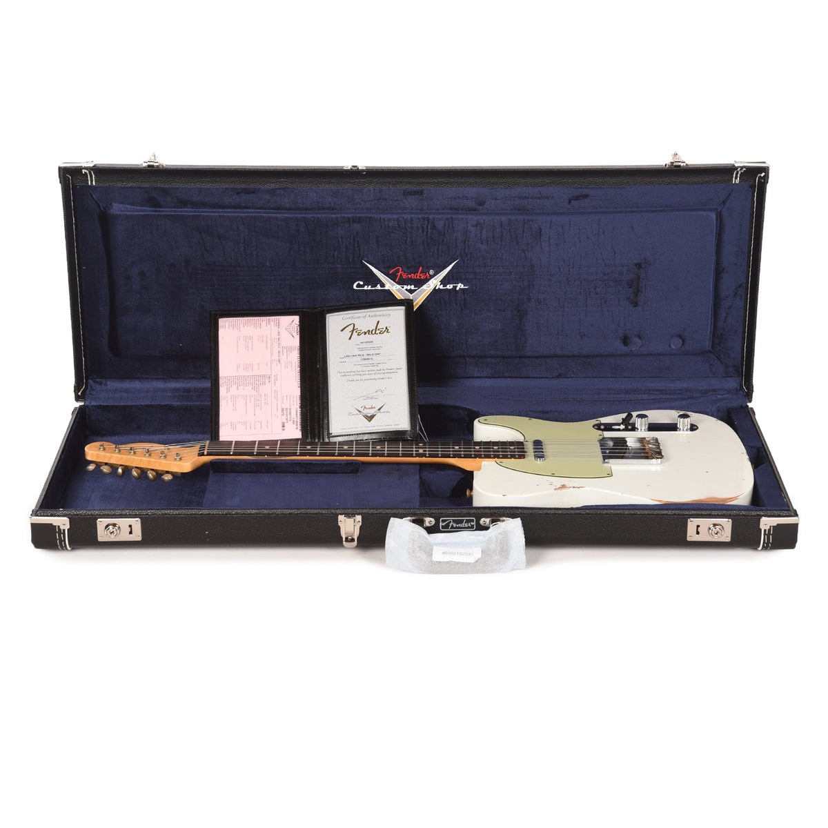 Fender Custom Shop Limited Edition 1963 Telecaster Relic Olympic White - View 8 | MusicMarket