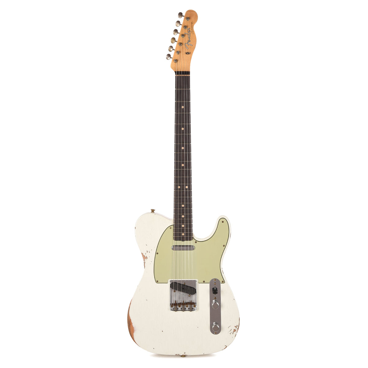 Fender Custom Shop Limited Edition 1963 Telecaster Relic Olympic White - View 4 | MusicMarket