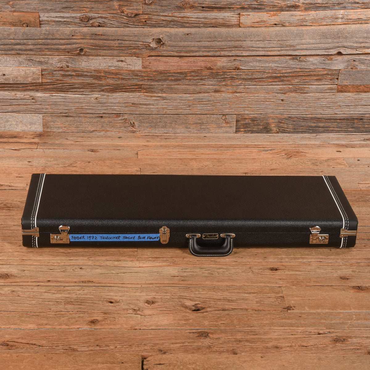 Fender Custom Shop Limited Edition 1972 Telecaster Thinline Rosewood Relic w/Trem Blue Flower 2019 - View 8 |
