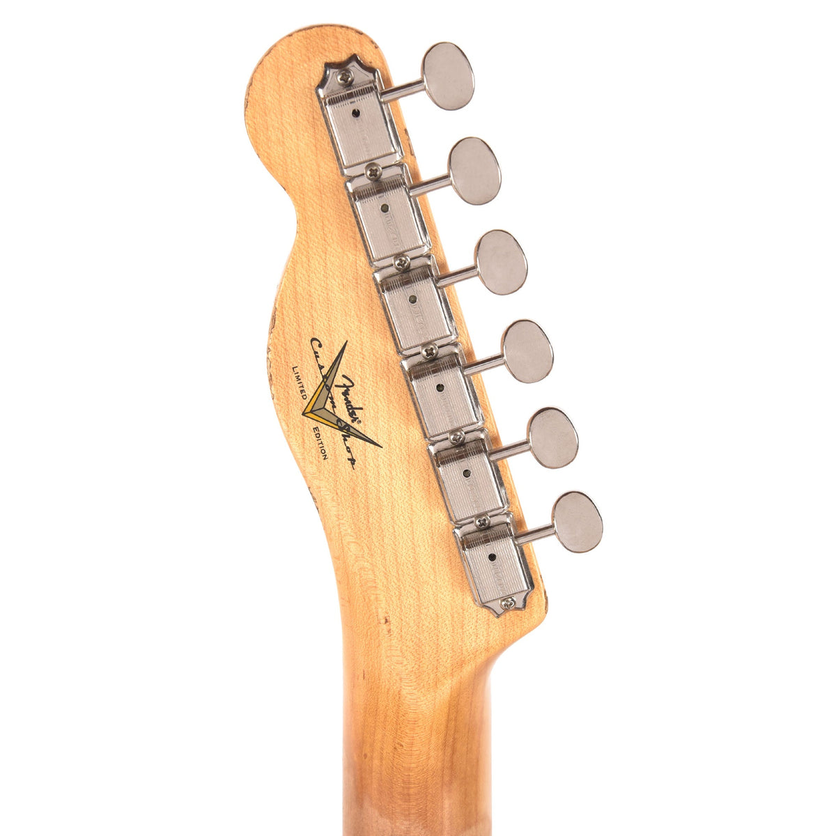 Fender Custom Shop Limited Edition '50s Thinline Telecaster Heavy Relic Antique Burst - View 7 | MusicMarket