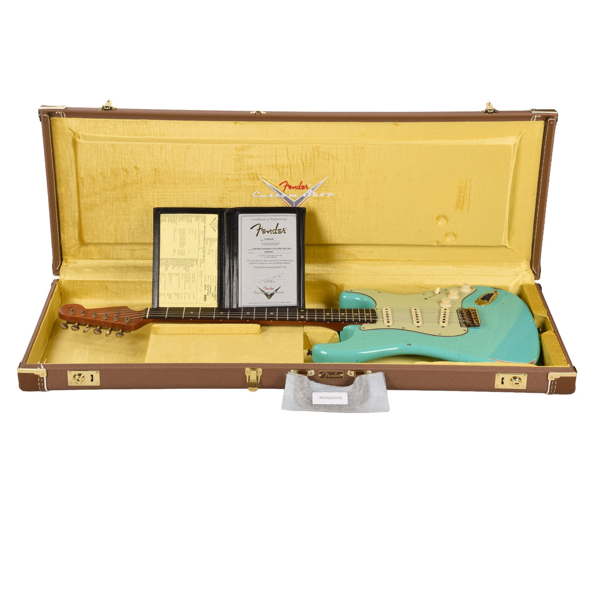 Fender Custom Shop Limited Edition '60s Dualmag II Compound Radius Stratocaster Relic Sea Foam Green - View 8 |