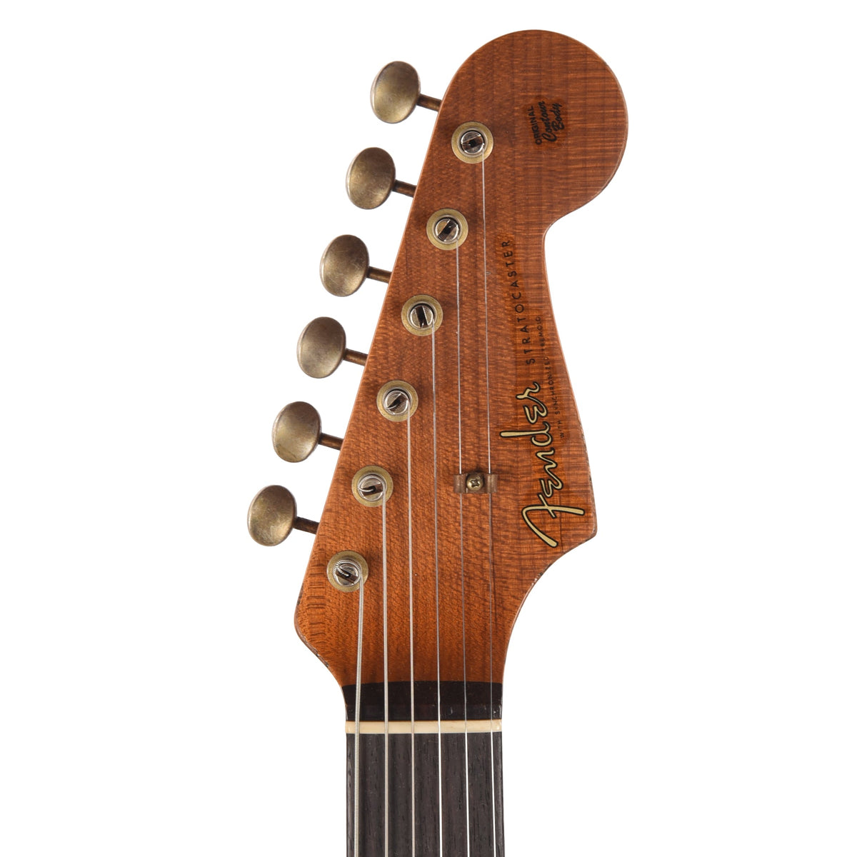 Fender Custom Shop Limited Edition '60s Dualmag II Compound Radius Stratocaster Relic Sea Foam Green - View 6 |