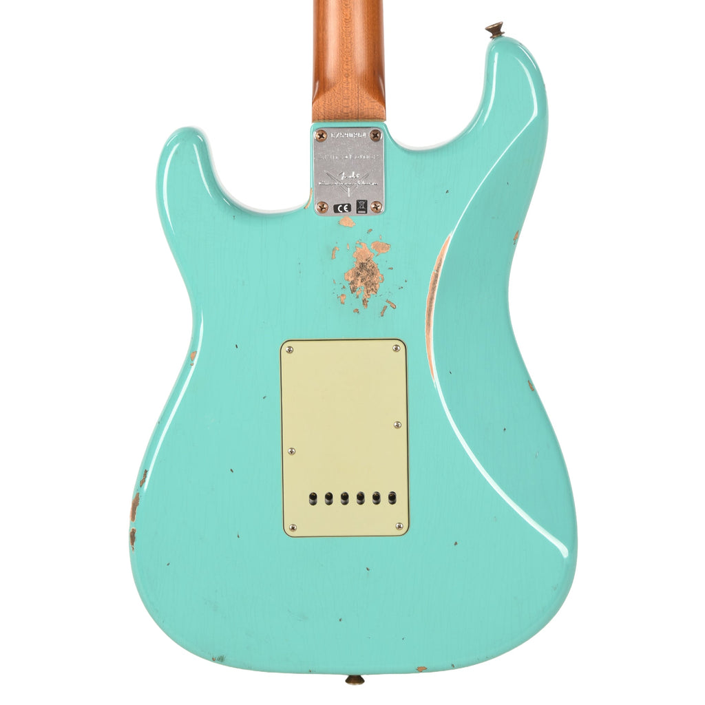 Fender Custom Shop Limited Edition '60s Dualmag II Compound Radius Stratocaster Relic Sea Foam Green - View 3 |