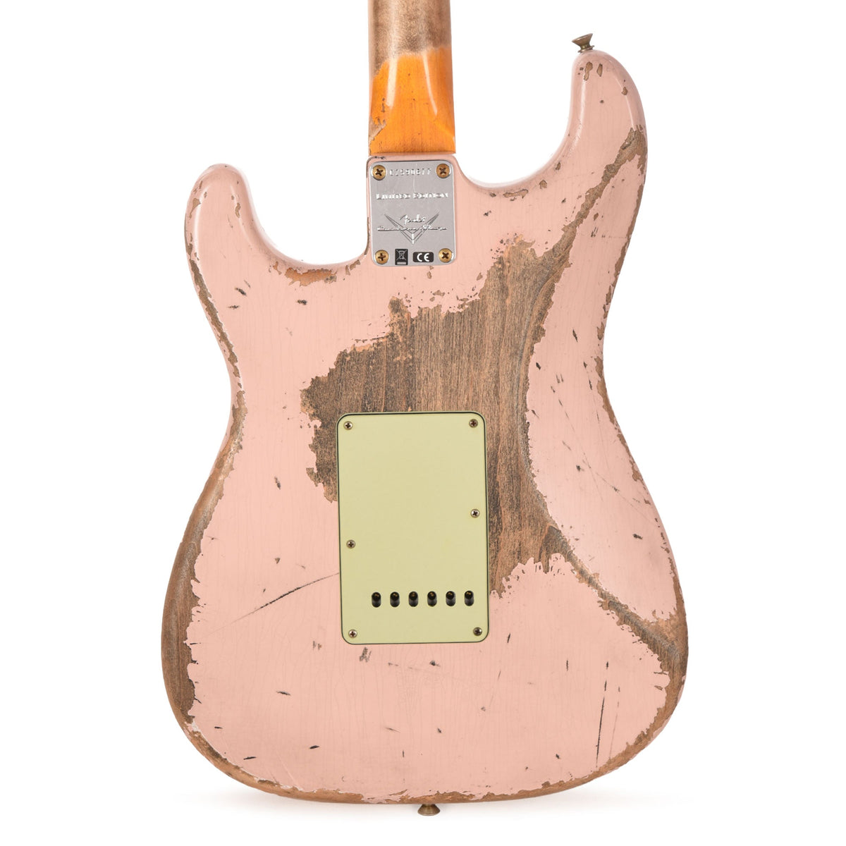 Fender Custom Shop Limited Edition 62/63 Stratocaster Super Heavy Relic Shell Pink - View 3 | MusicMarket