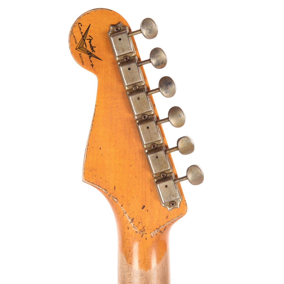 Fender Custom Shop Limited Edition 62/63 Stratocaster Super Heavy Relic Shell Pink - View 7 | MusicMarket