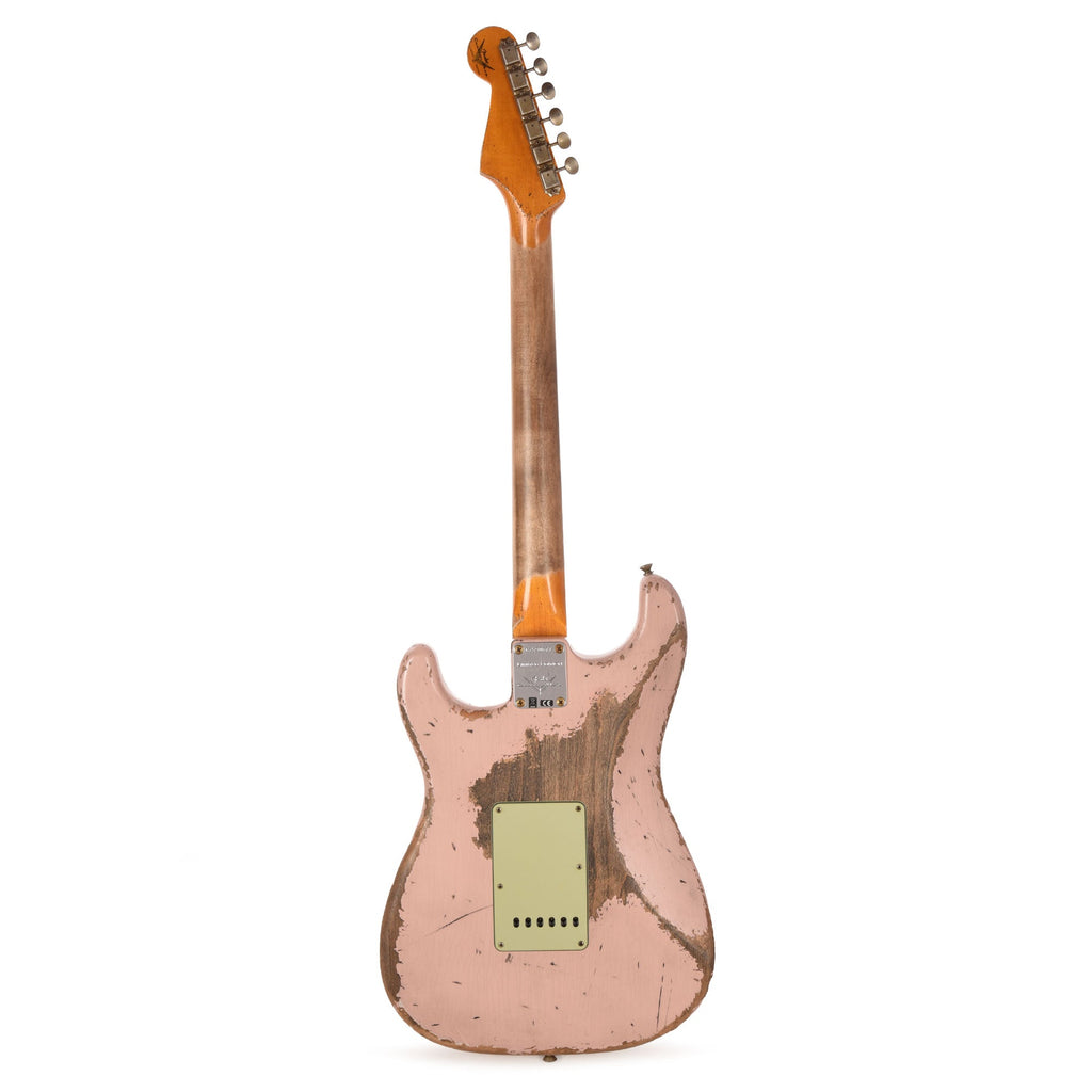 Fender Custom Shop Limited Edition 62/63 Stratocaster Super Heavy Relic Shell Pink - View 5 | MusicMarket
