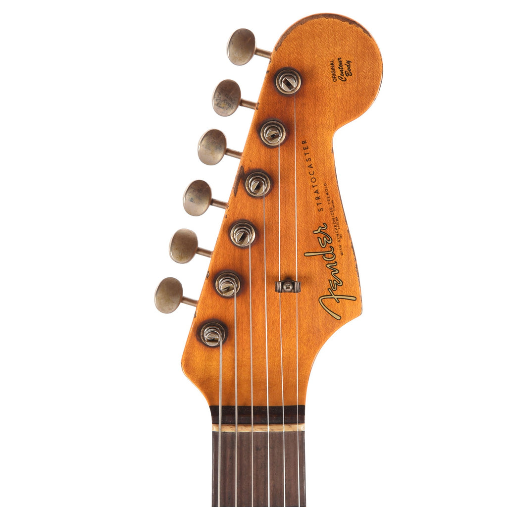 Fender Custom Shop Limited Edition 62/63 Stratocaster Super Heavy Relic Shell Pink - View 6 | MusicMarket