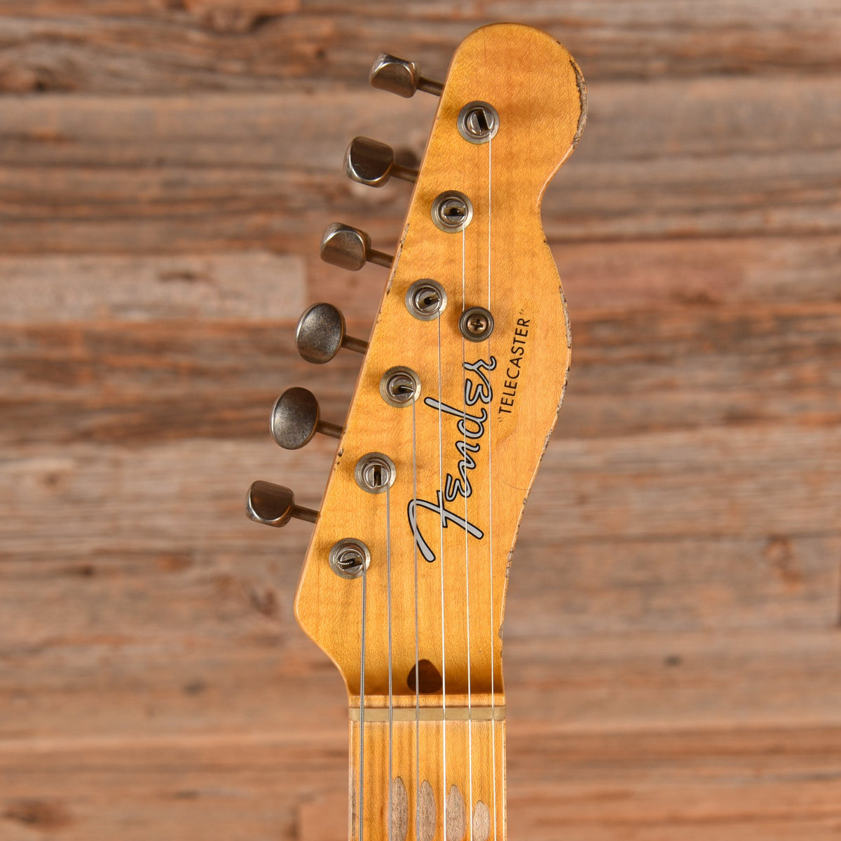 Fender Custom Shop Limited Edition Dual P-90 Telecaster Relic Black Paisley 2023 - View 6 | MusicMarket