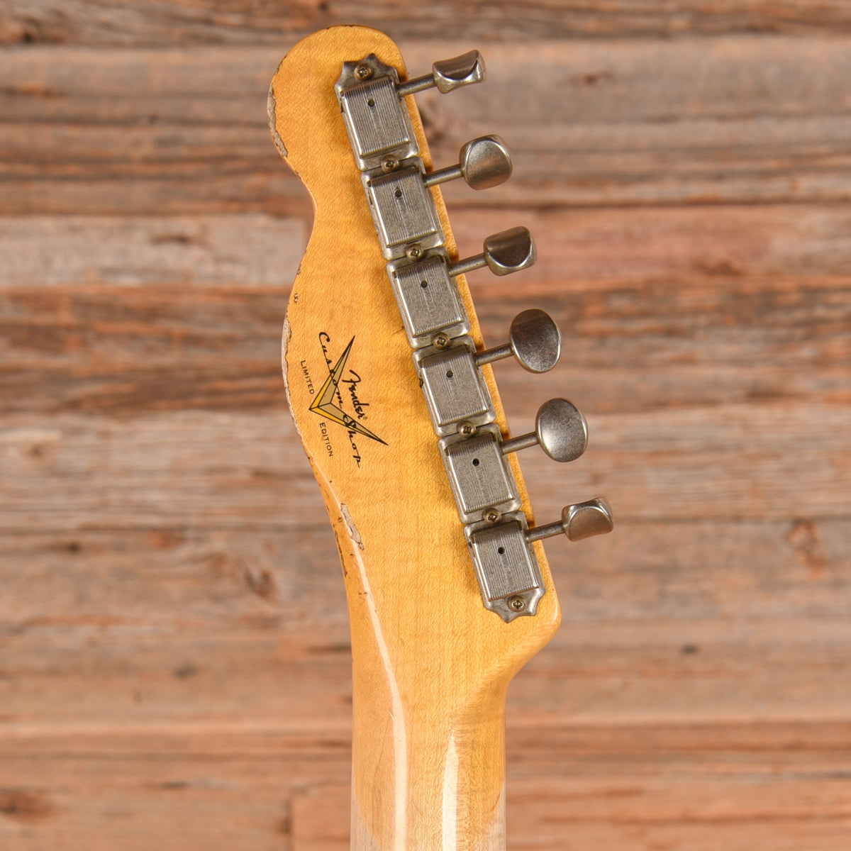 Fender Custom Shop Limited Edition Dual P-90 Telecaster Relic Black Paisley 2023 - View 7 | MusicMarket