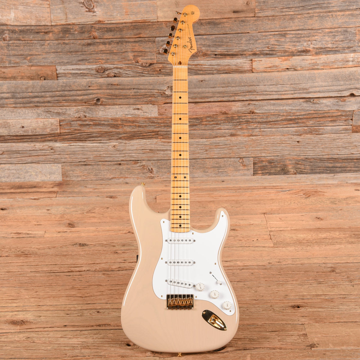 Fender Custom Shop LTD '54 Stratocaster Hardtail Reissue NOS Dirty White Blonde 2024 - View 4 | MusicMarket