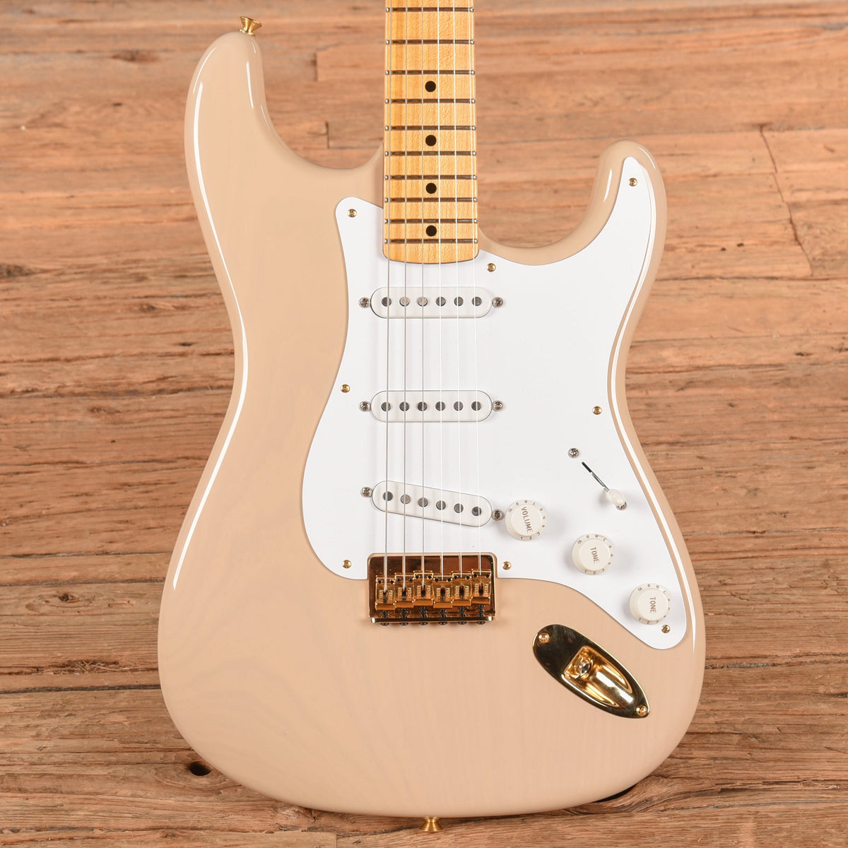Fender Custom Shop LTD '54 Stratocaster Hardtail Reissue NOS Dirty White Blonde 2024 - MusicMarket