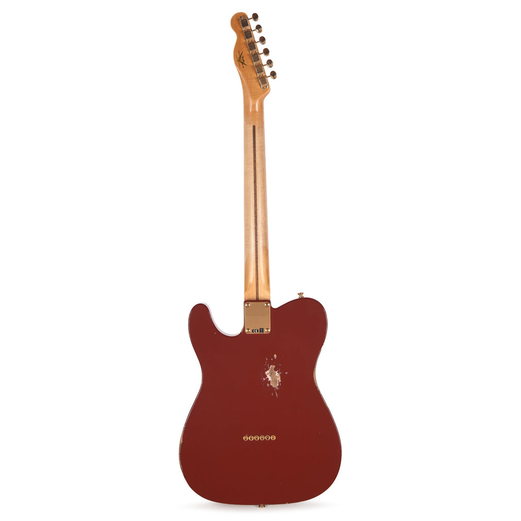 Fender Custom Shop LTD Hotshot Telecaster Relic Aged Cimmaron Red - View 5 | MusicMarket