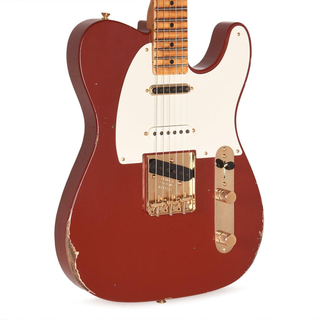 Fender Custom Shop LTD Hotshot Telecaster Relic Aged Cimmaron Red - MusicMarket