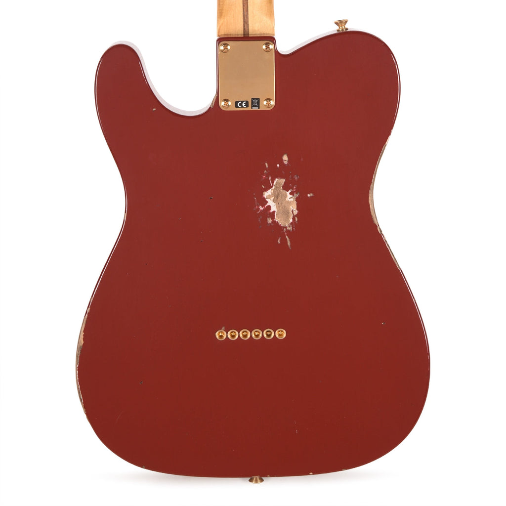 Fender Custom Shop LTD Hotshot Telecaster Relic Aged Cimmaron Red - View 3 | MusicMarket