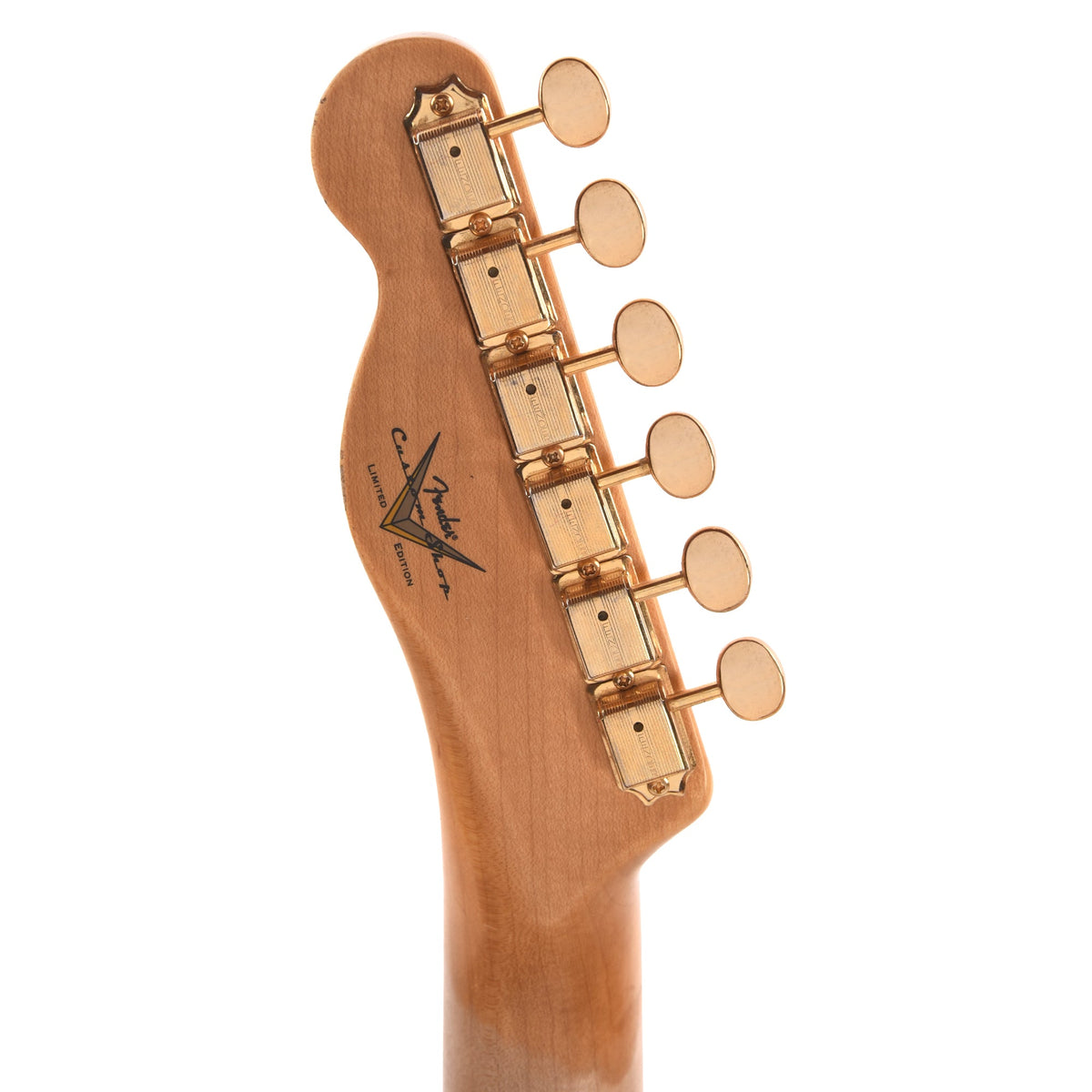 Fender Custom Shop LTD Hotshot Telecaster Relic Aged Tomatillo Green - View 7 | MusicMarket