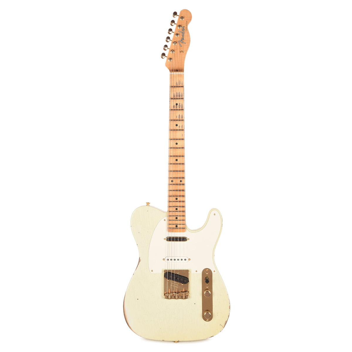 Fender Custom Shop LTD Hotshot Telecaster Relic Aged Tomatillo Green - View 4 | MusicMarket