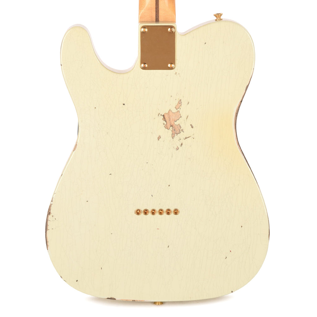 Fender Custom Shop LTD Hotshot Telecaster Relic Aged Tomatillo Green - View 3 | MusicMarket
