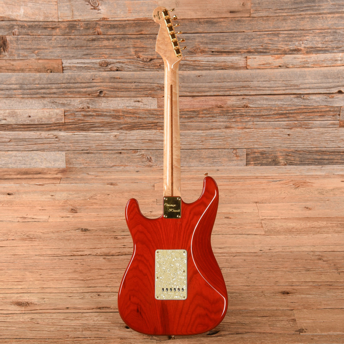 Fender Custom Shop Orange Krush Stratocaster Orange 1995 - View 5 | MusicMarket