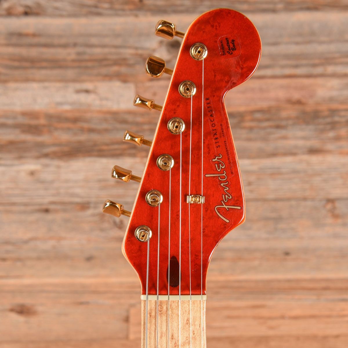 Fender Custom Shop Orange Krush Stratocaster Orange 1995 - View 6 | MusicMarket
