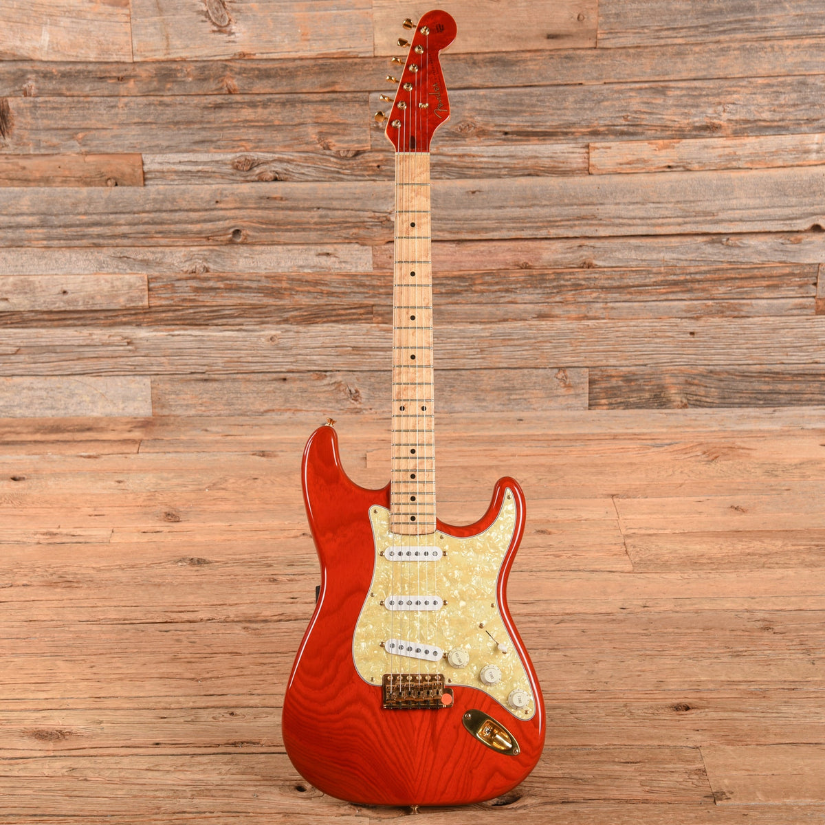 Fender Custom Shop Orange Krush Stratocaster Orange 1995 - View 4 | MusicMarket
