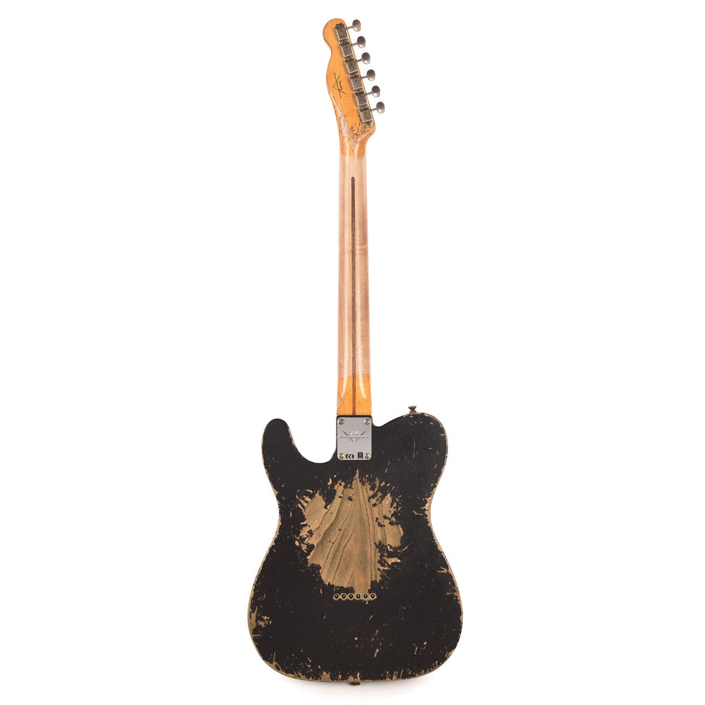 Fender Custom Shop Special Edition 1952 Telecaster Super Heavy Relic Aged Black - View 5 | MusicMarket