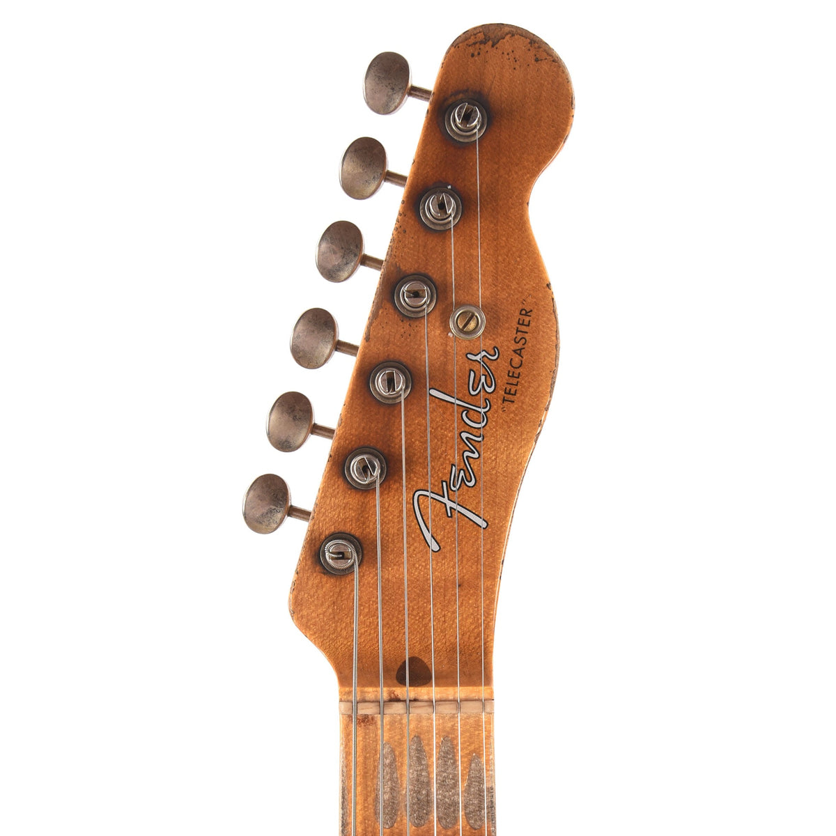Fender Custom Shop Special Edition 1952 Telecaster Super Heavy Relic Aged Black - View 6 | MusicMarket