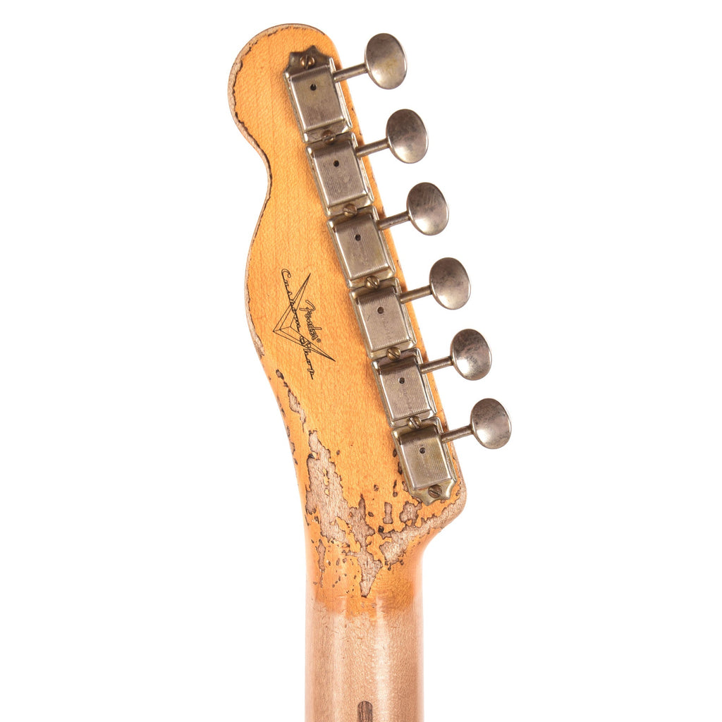 Fender Custom Shop Special Edition 1952 Telecaster Super Heavy Relic Aged Black - View 7 | MusicMarket