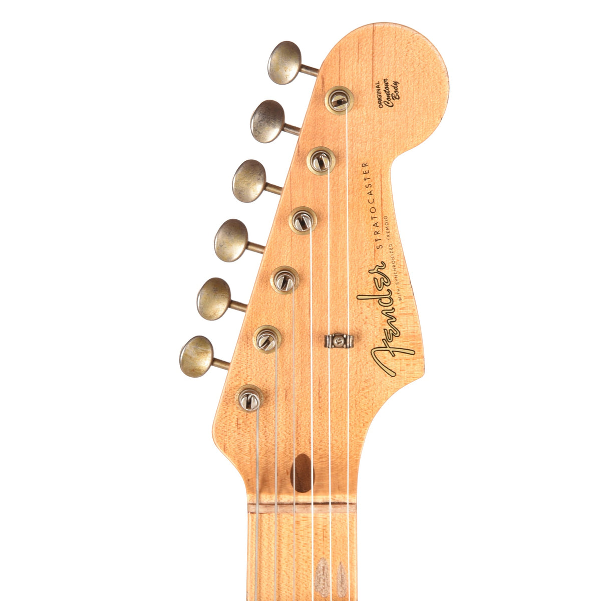 Fender Custom Shop Special Edition 1958 Compound Radius Stratocaster Relic Aged Burgundy Mist Metallic - View 6 |