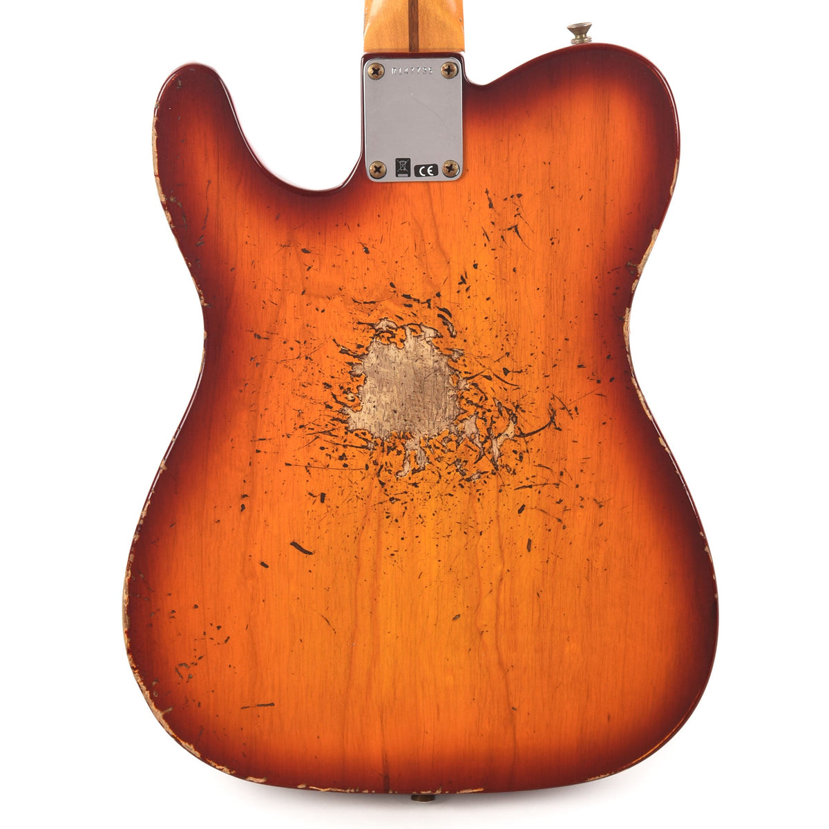 Fender Custom Shop Special Edition Cunife Blackguard Bigsby Telecaster Heavy Relic Aged Cherry Sunburst - View 3 |