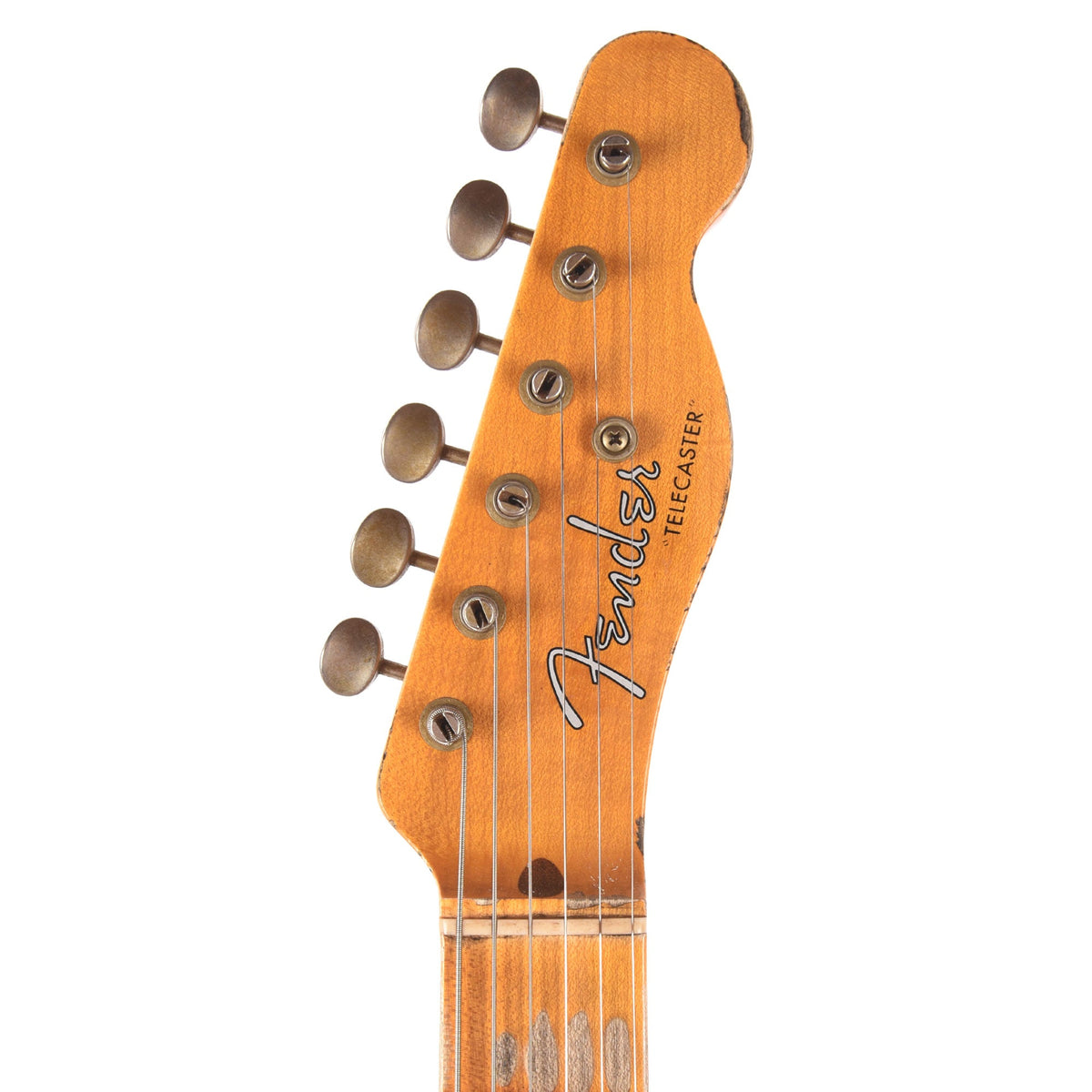 Fender Custom Shop Special Edition Cunife Blackguard Bigsby Telecaster Heavy Relic Aged Cherry Sunburst - View 6 |