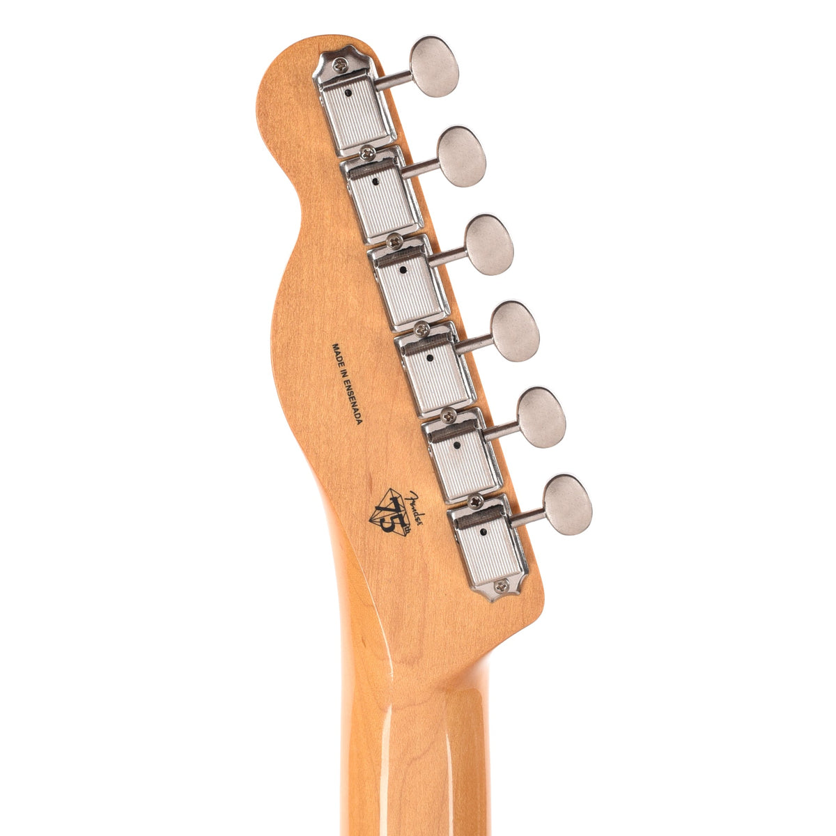 Fender DE Vintera Road Worn '60s Double Esquire Black w/Custom Shop '51 Nocaster Pickups & Hardshell Case - View 7