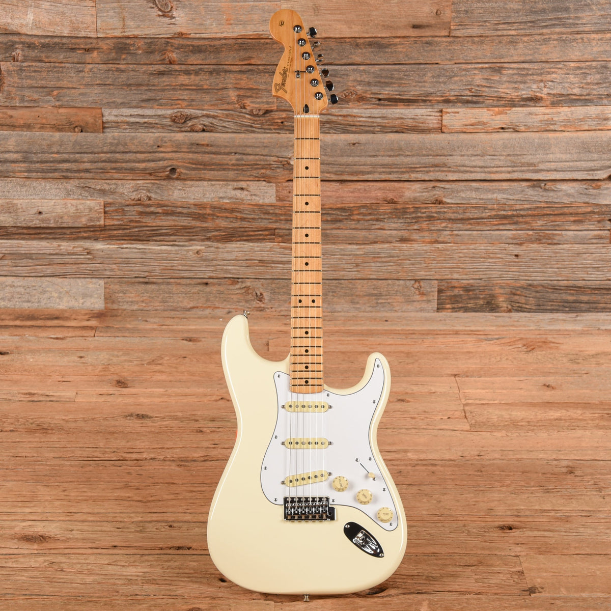 Fender Jimi Hendrix Stratocaster Olympic White 2017 - View 4 | MusicMarket