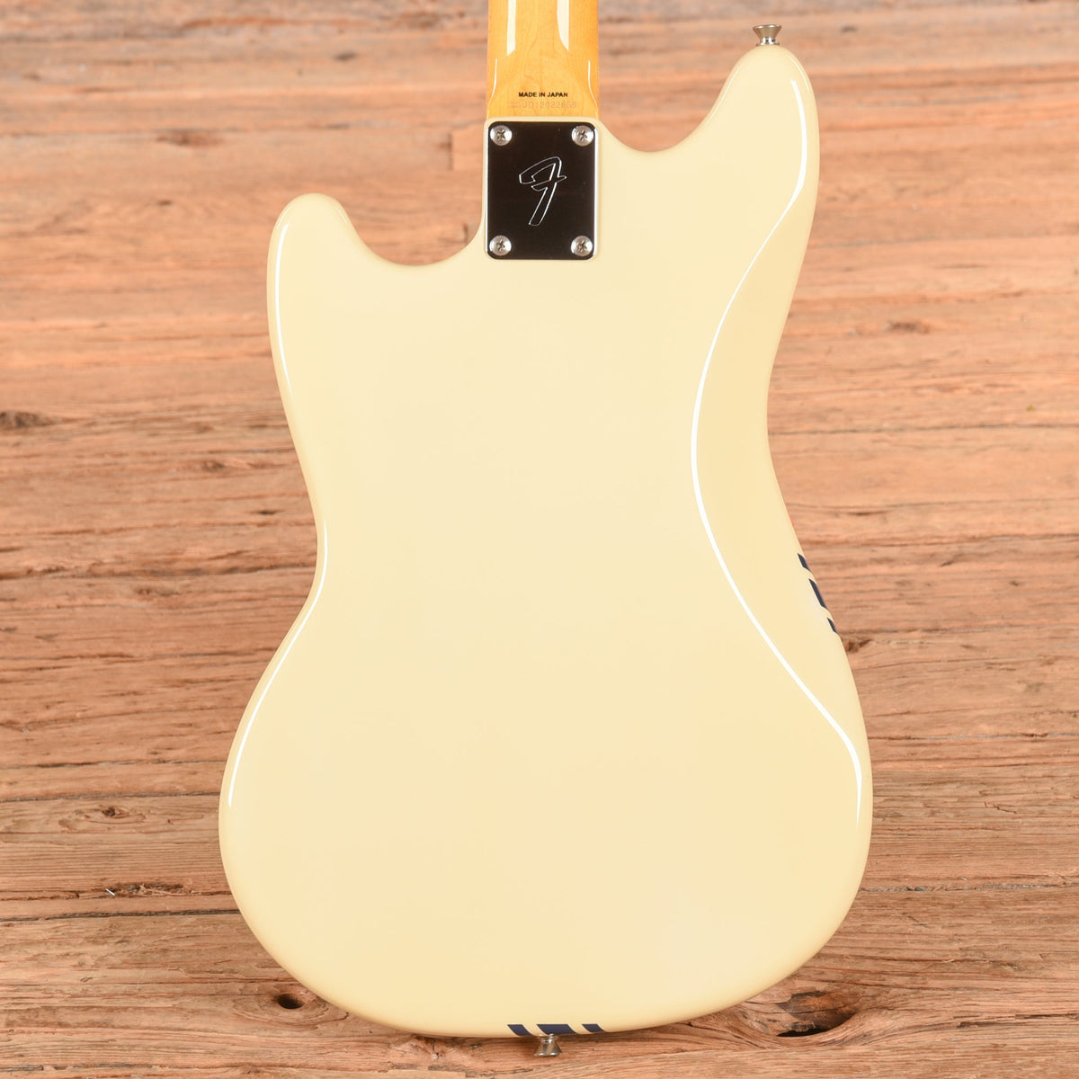 Fender MG-73 Mustang Reissue MIJ Olympic White 2012 - View 3 | MusicMarket