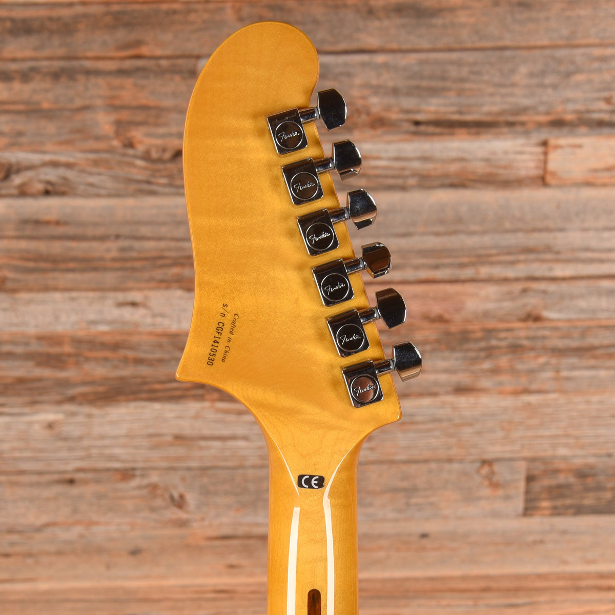 Fender Modern Player Starcaster Natural 2014 - View 7 | MusicMarket