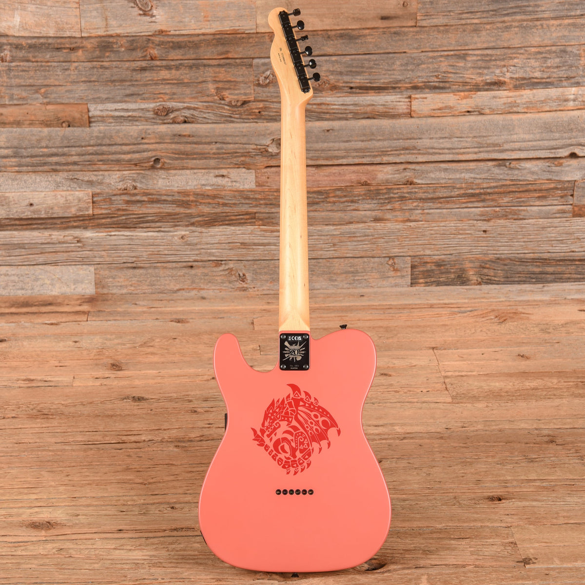 Fender Monster Hunter Rathalos Telecaster Rathalos Red 2025 - View 5 | MusicMarket