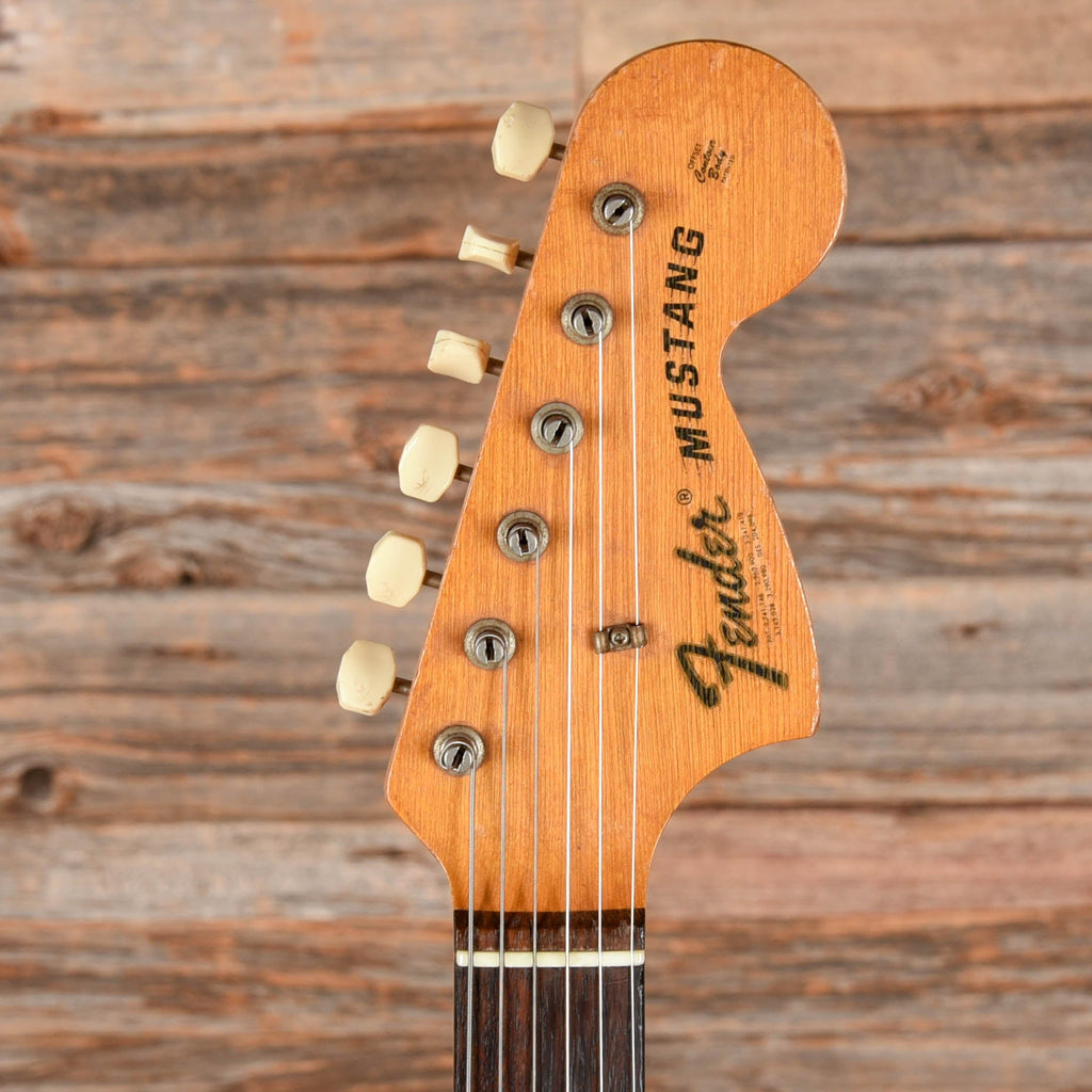 Fender Mustang Competition Burgundy 1973 - View 6 | MusicMarket