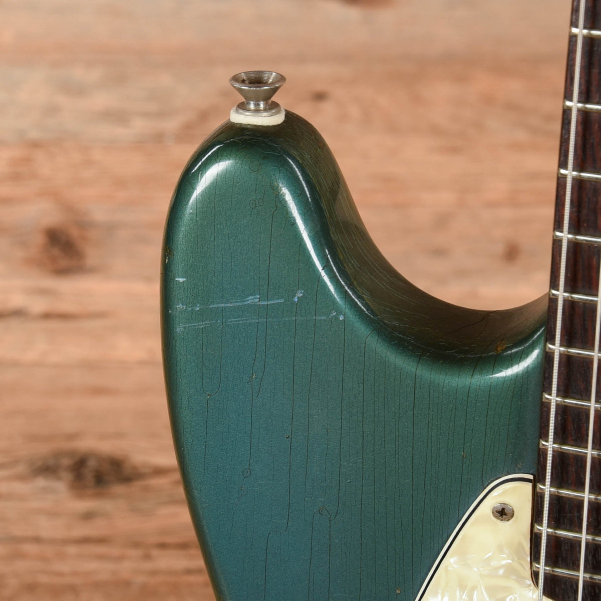 Fender Mustang Competition Burgundy 1973 - View 11 | MusicMarket