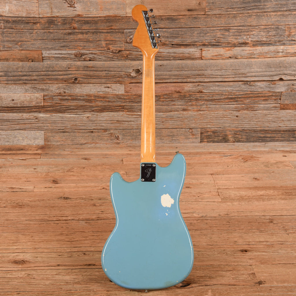 Fender Mustang Daphne Blue 1966 - View 5 | MusicMarket