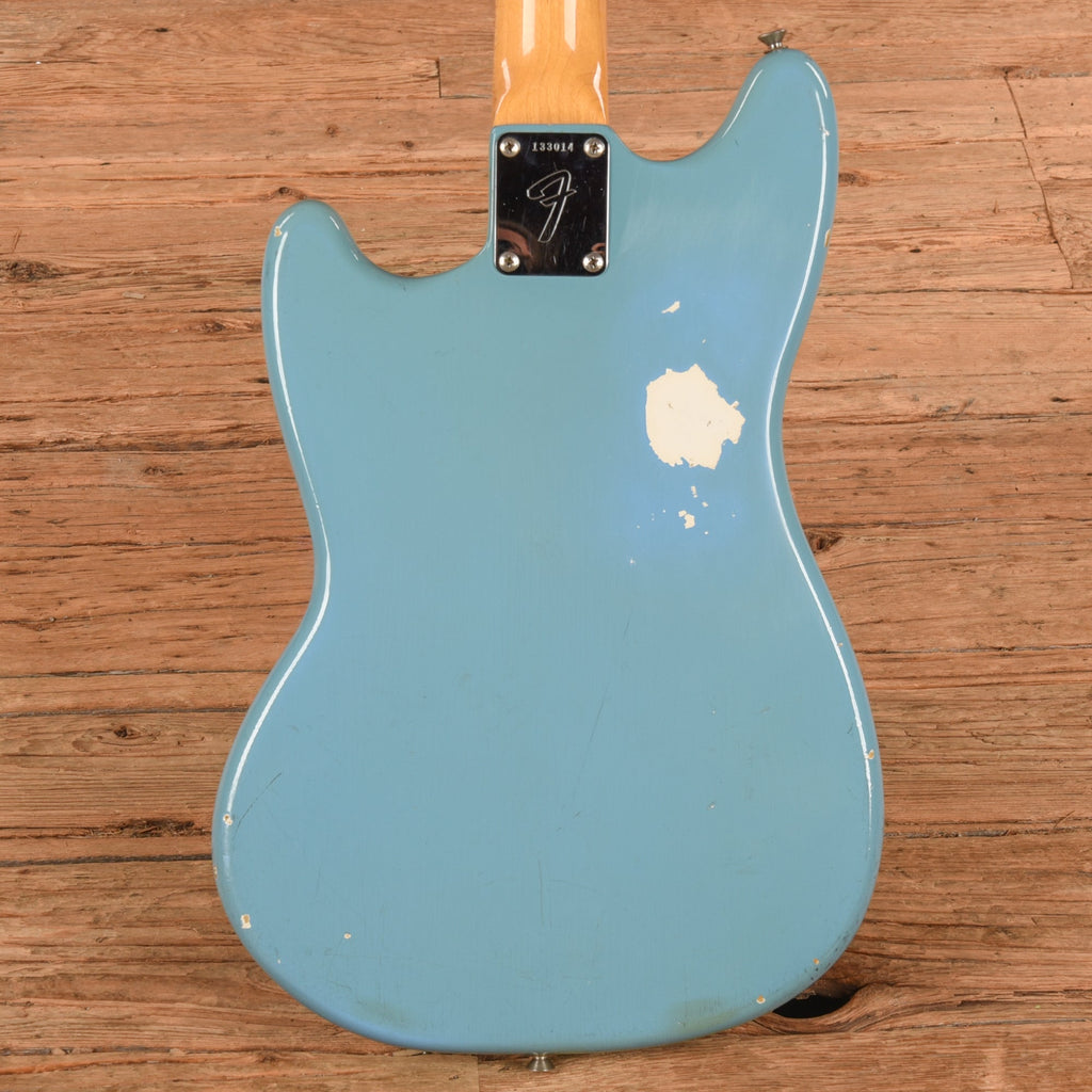 Fender Mustang Daphne Blue 1966 - View 3 | MusicMarket