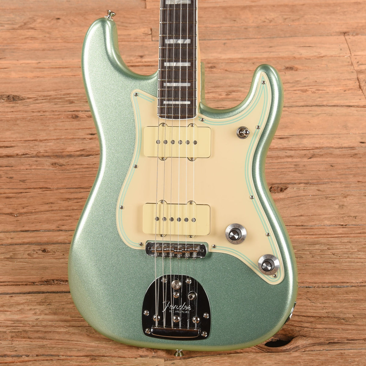 Fender Parallel Universe II Jazz Strat Mystic Surf Green 2020 - View 2 | MusicMarket