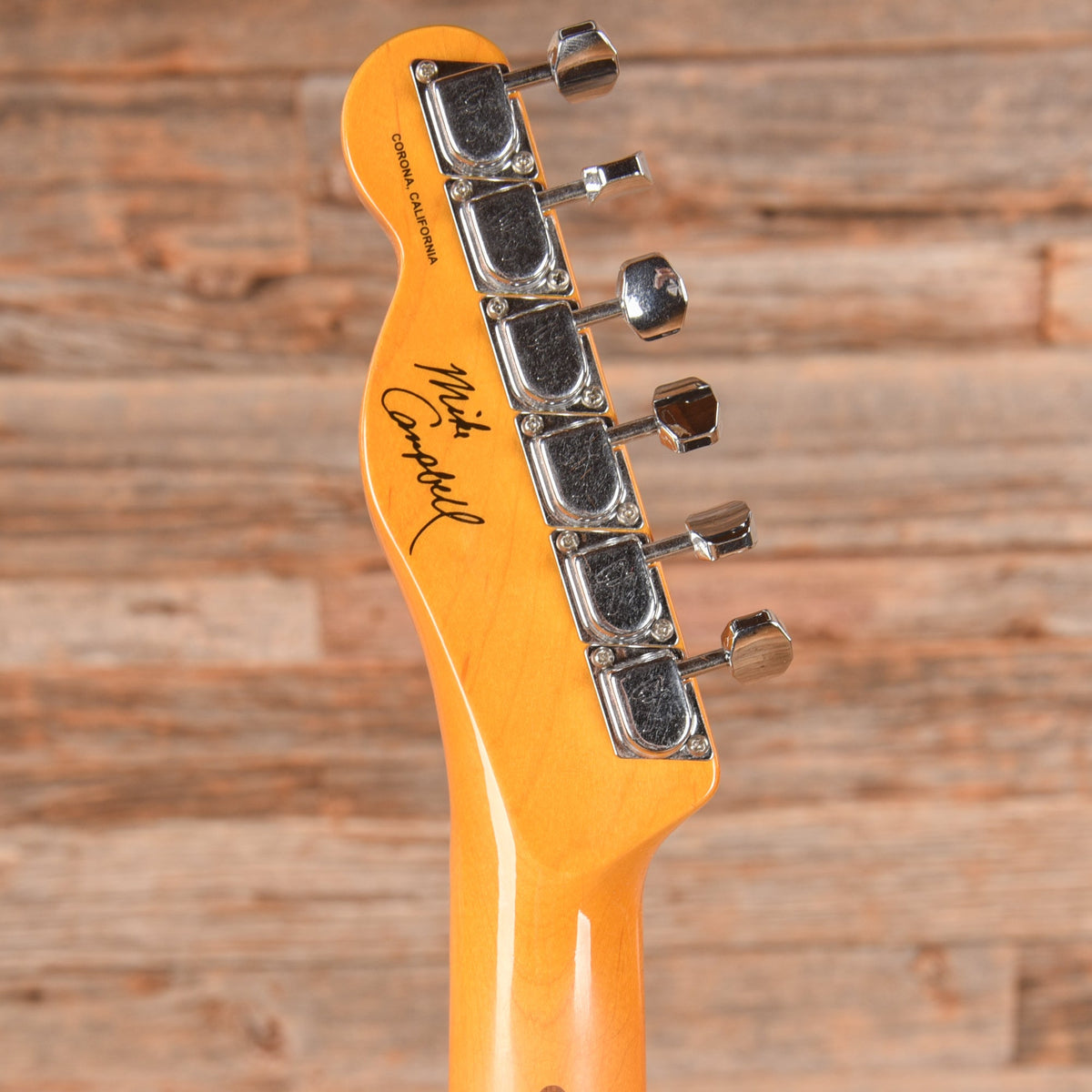 Fender Red Dog Mike Campbell Telecaster Weathered Orange 2025 - View 7 | MusicMarket