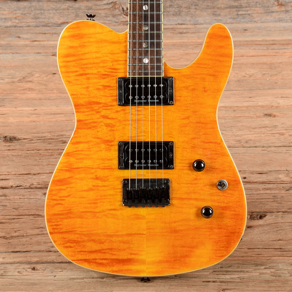 Fender Special Edition Custom Telecaster FMT HH Amber Amber 2023 - MusicMarket