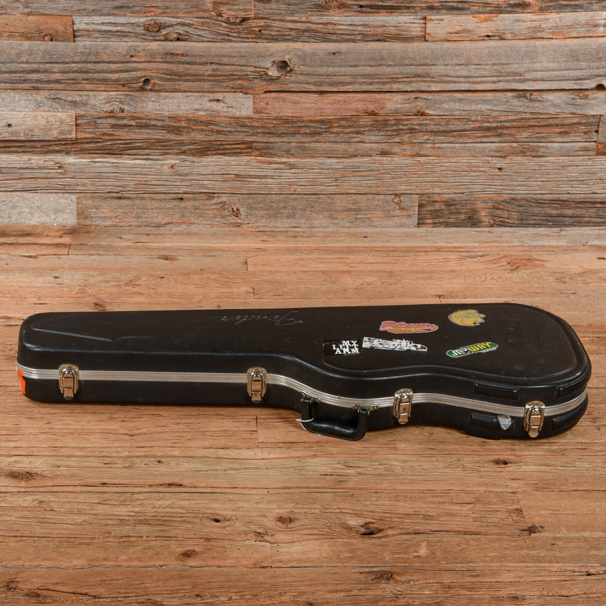 Fender Standard Stratocaster Black 2000 LEFTY - View 8 | MusicMarket