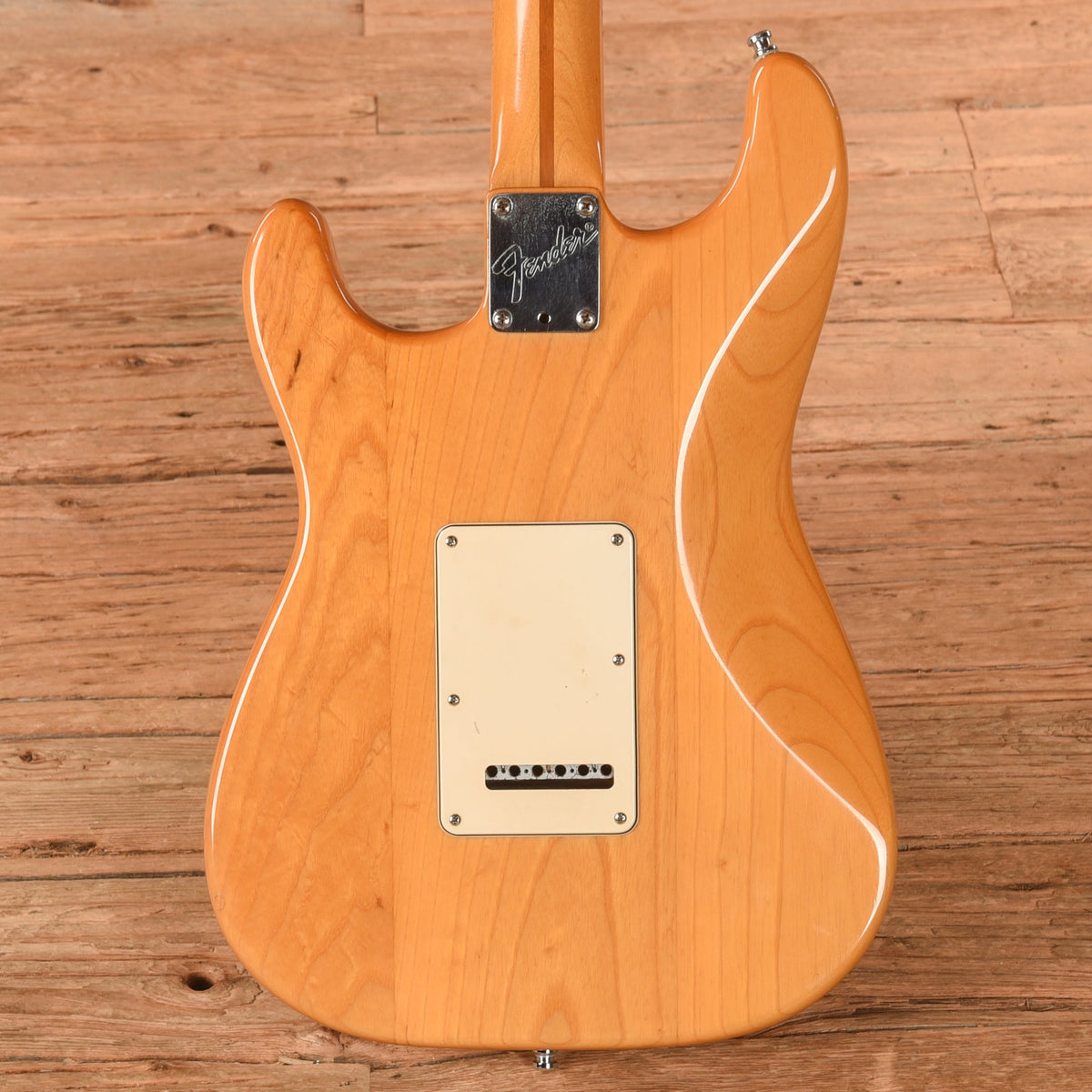 Fender Strat Plus Natural 1990 - View 3 | MusicMarket