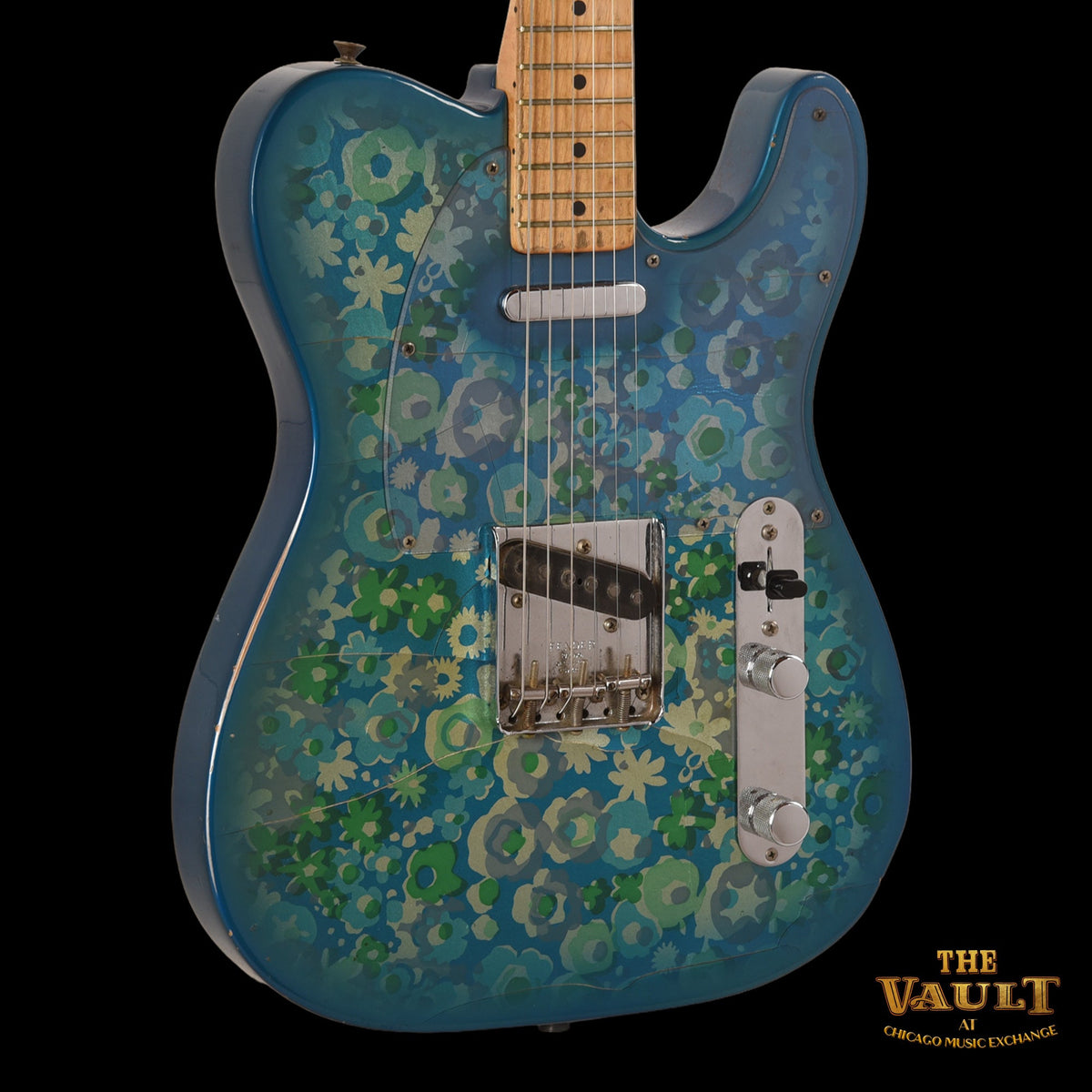 Fender Telecaster Blue Floral 1968 - View 2 | MusicMarket